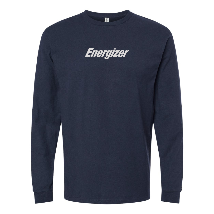 Men's Energizer Logo Cotton Long Sleeve T-Shirt