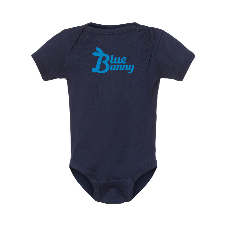 Blue Bunny Logo Baby Onesie Romper