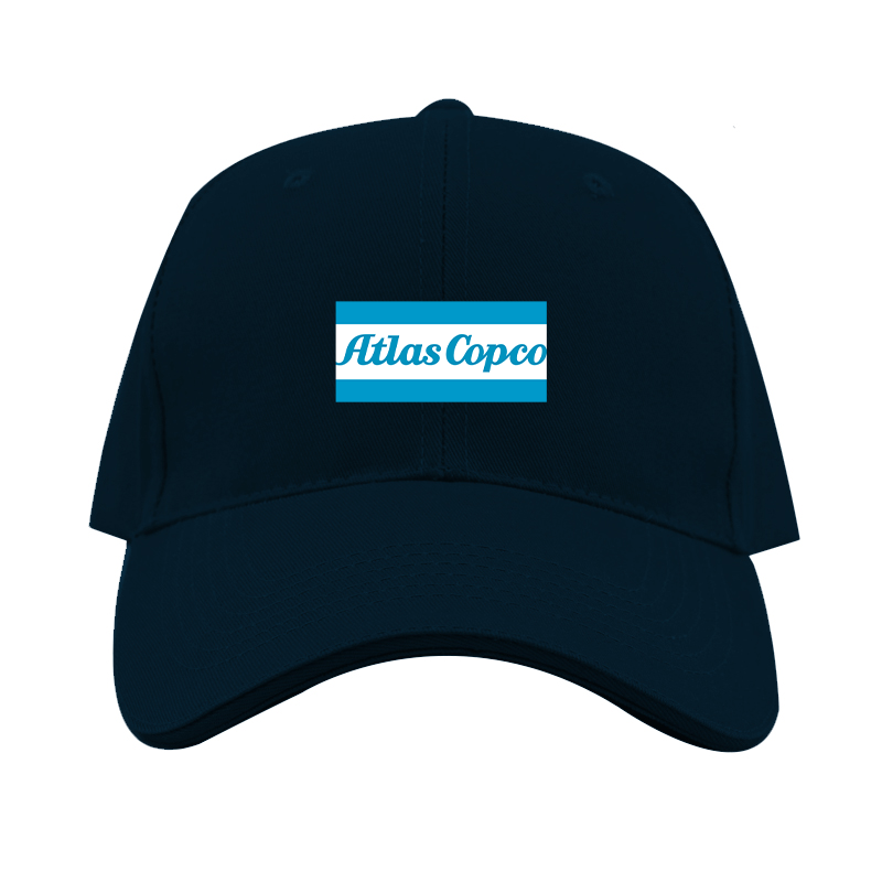 Atlas Copco Logo  Dad Baseball Cap Hat