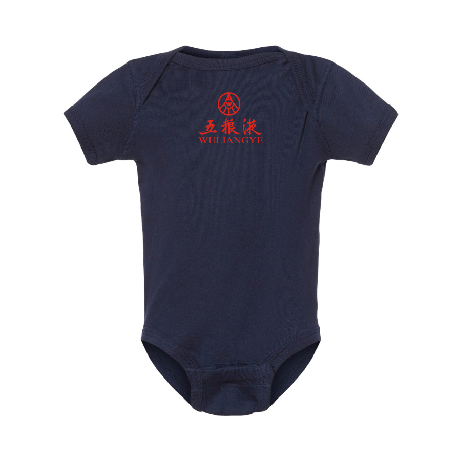 Wuliangye Logo Baby Onesie Romper