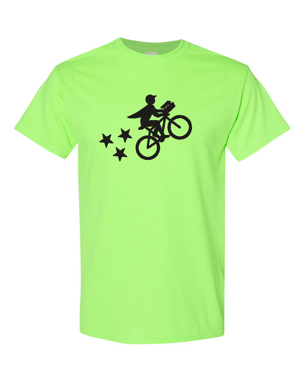 Men's Postmates Bike Gildan Heavy Cotton T-Shirt