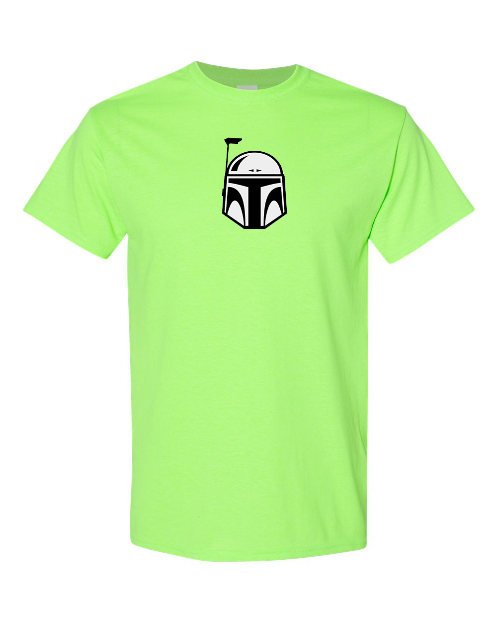 Men's Star Wars Boba Fett Helmet Gildan Heavy Cotton T-Shirt