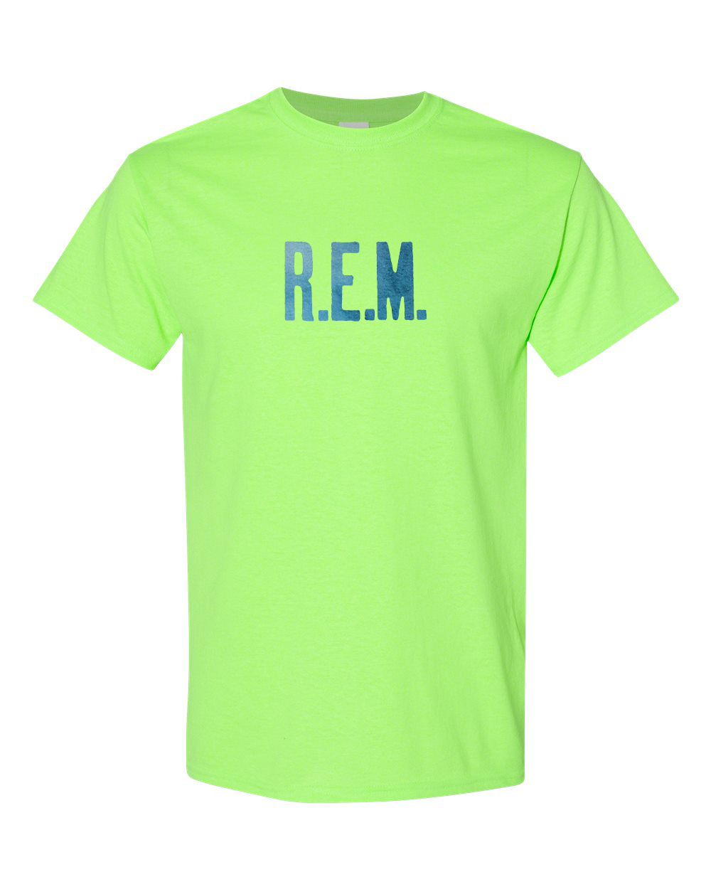 Men's R.E.M. Blue Gildan Heavy Cotton T-Shirt