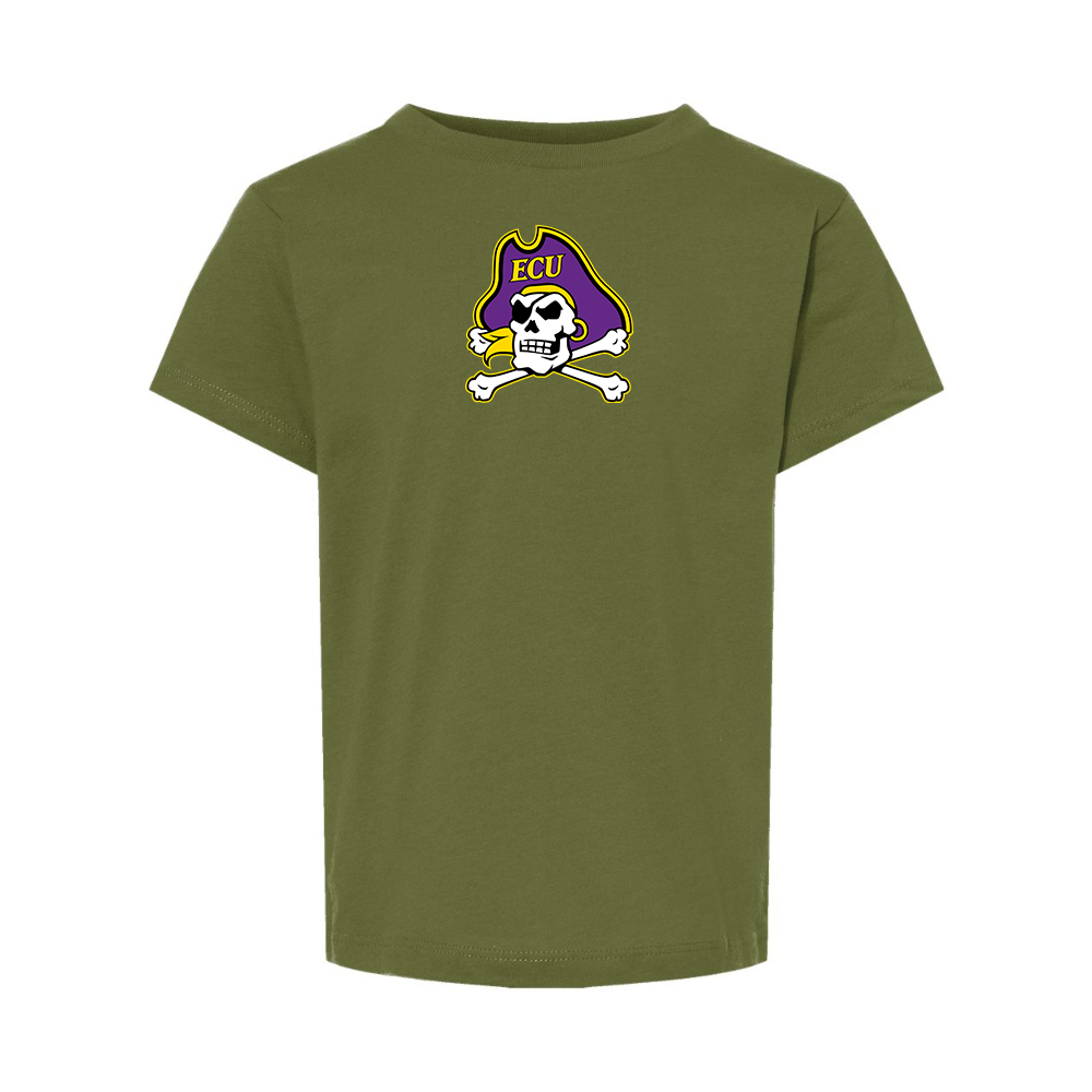 East Carolina Pirates BELLA  CANVAS Toddler Jersey Tee