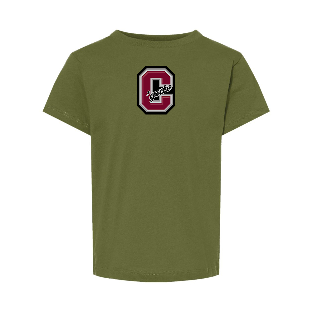 Colgate Raiders BELLA  CANVAS Toddler Jersey Tee