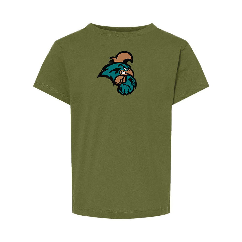 Coastal Carolina Chanticleers BELLA  CANVAS Toddler Jersey Tee