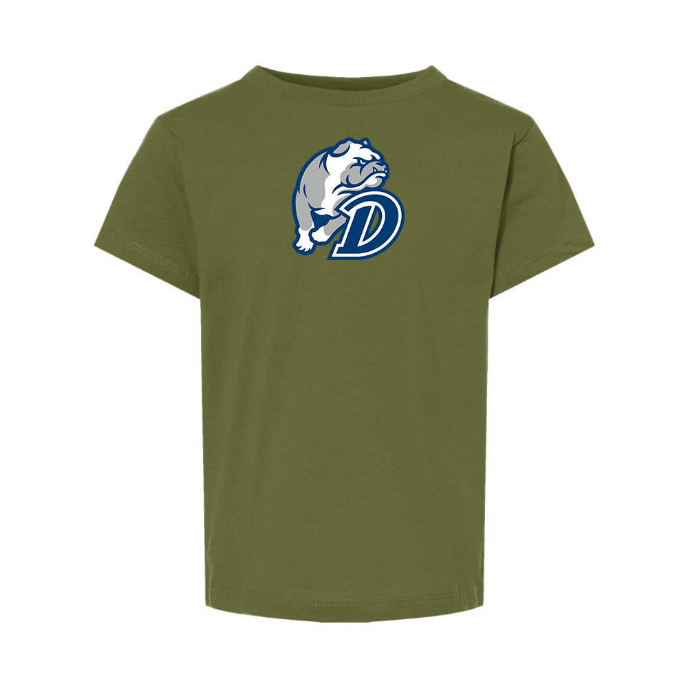Drake Bulldogs BELLA  CANVAS Toddler Jersey Tee