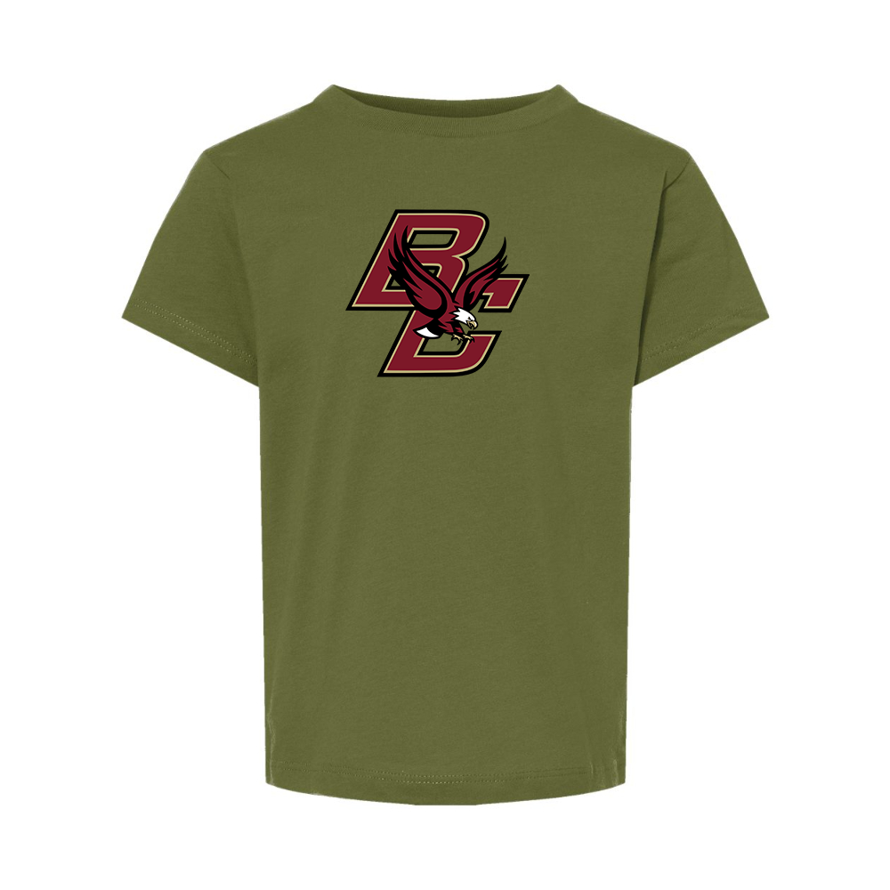 Boston College Eagles  BELLA  CANVAS Toddler Jersey Tee
