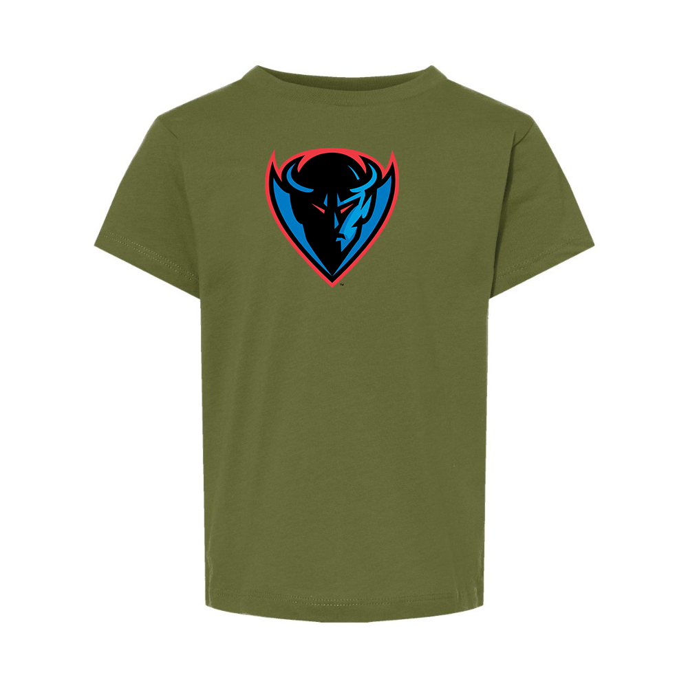 DePaul Blue Demons BELLA  CANVAS Toddler Jersey Tee