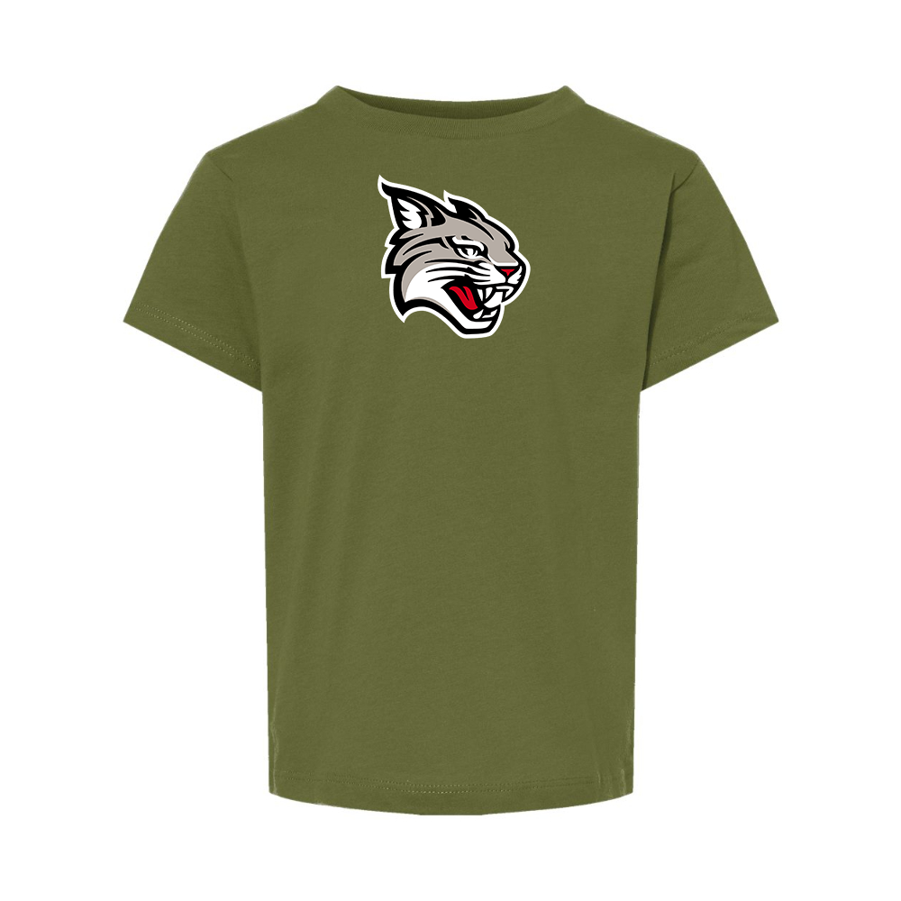 Davidson Wildcats BELLA  CANVAS Toddler Jersey Tee