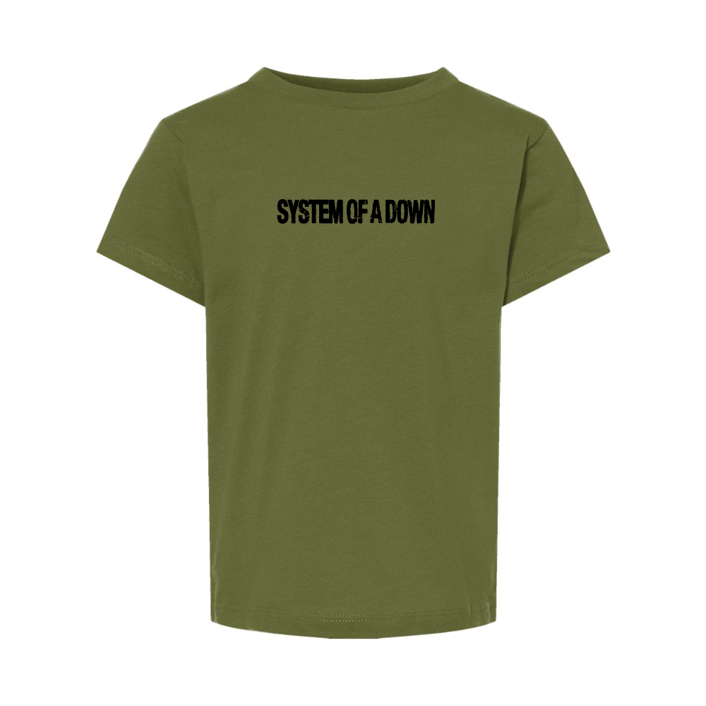 System Of A Down  BELLA  CANVAS Toddler Jersey Tee