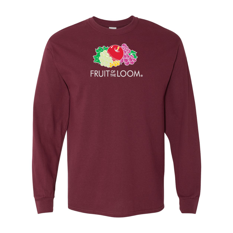 Men's Fruit Of the Loom Gildan Heavy Cotton Long Sleeve T-Shirt