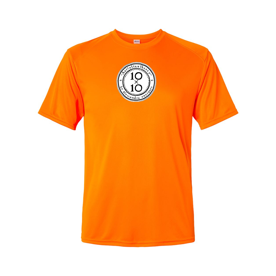 Men's 10x10 An Italian Theory Logo Performance T-Shirt