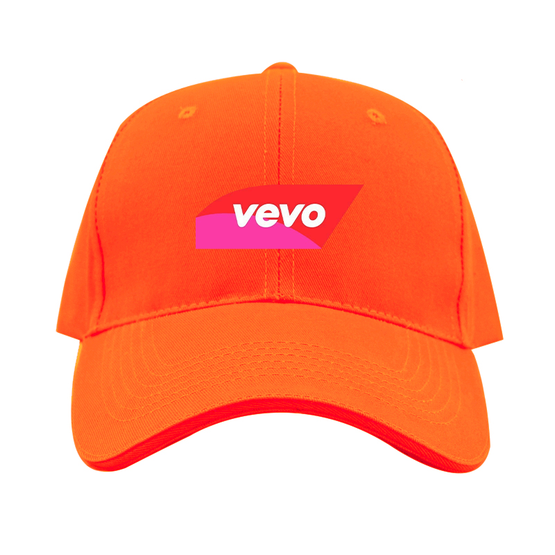 Vevo Thumbnail Banner Logo  Dad Baseball Cap Hat