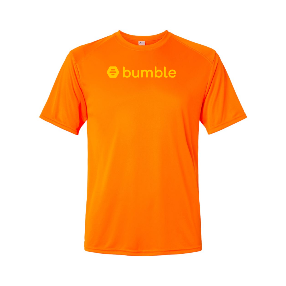 Men's  Bumble Logo   Performance T-Shirt