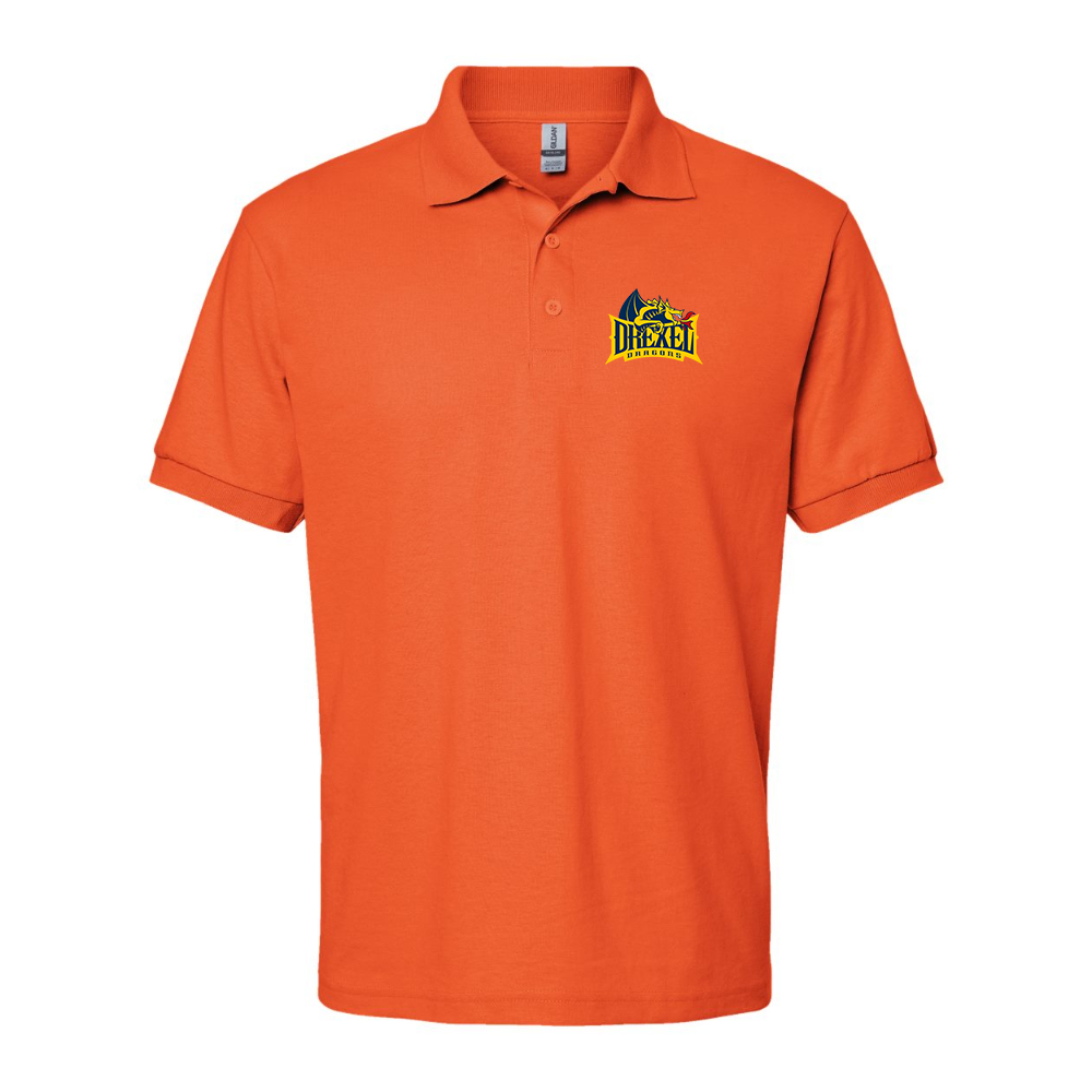 Men's Drexel Dragons Dry Blend Jersey Polo