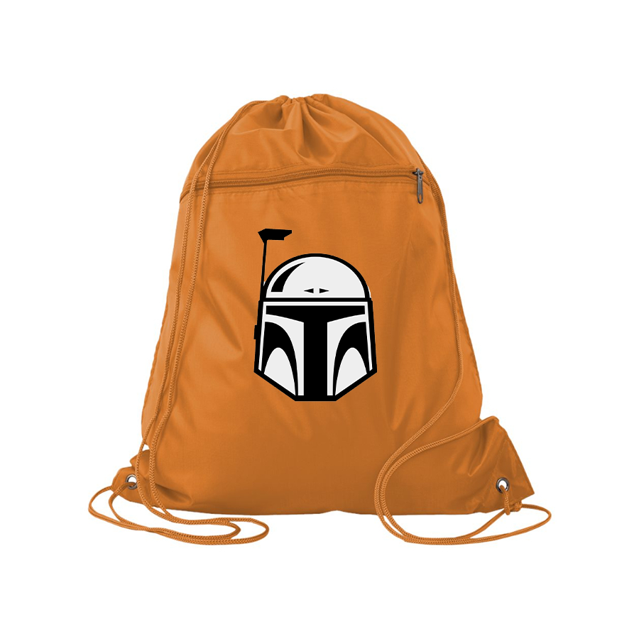 Star Wars Boba Fett Helmet Q-Tees - Polyester Cinchpack