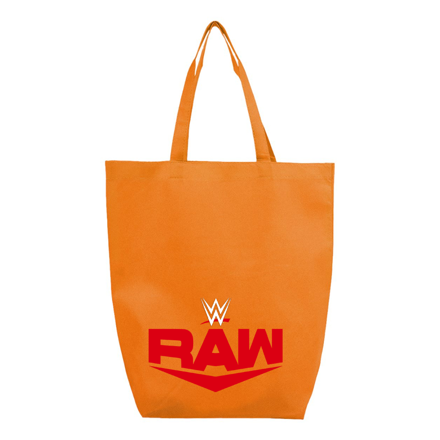 WWE Raw Q-Tees Non-Woven Gusset Bottom Tote