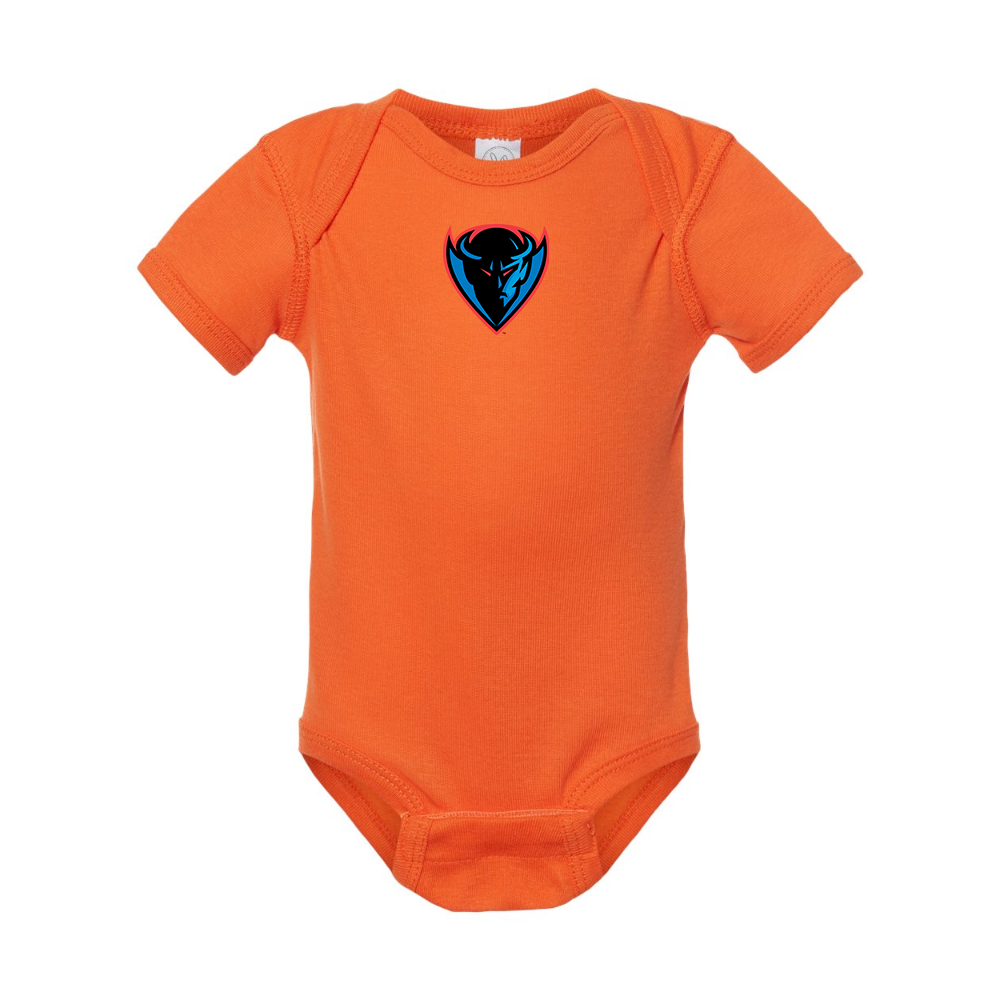 DePaul Blue Demons Rabbit Skins Infant Baby Rib Bodysuit