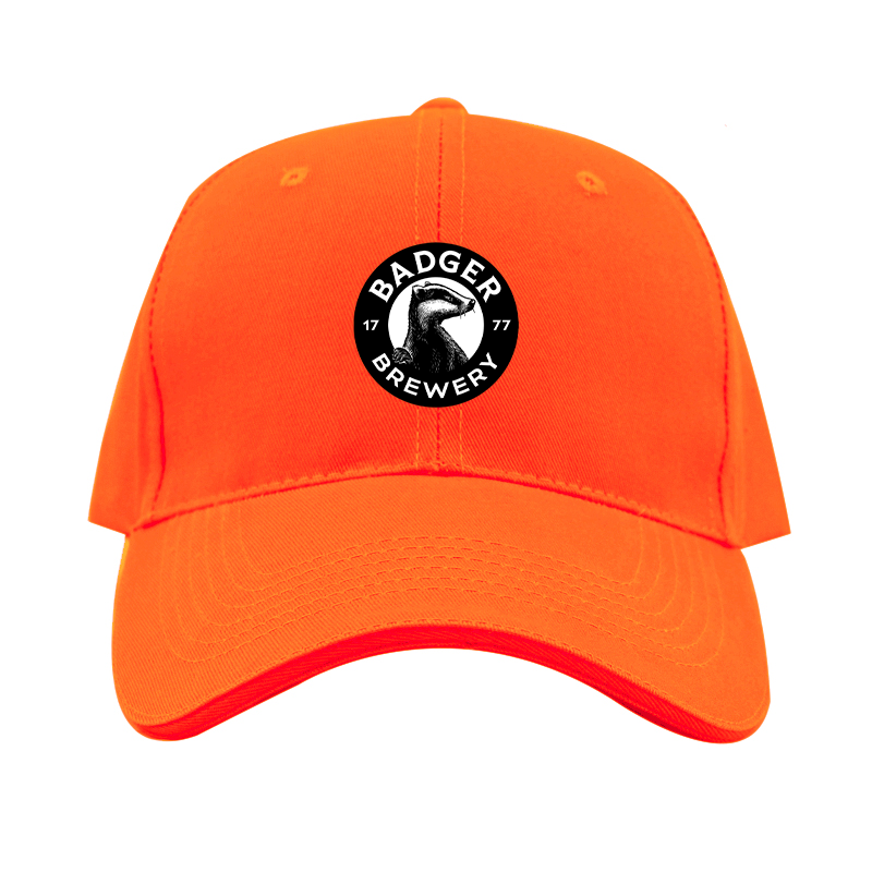 Badger Brewery Logo  Dad Baseball Cap Hat