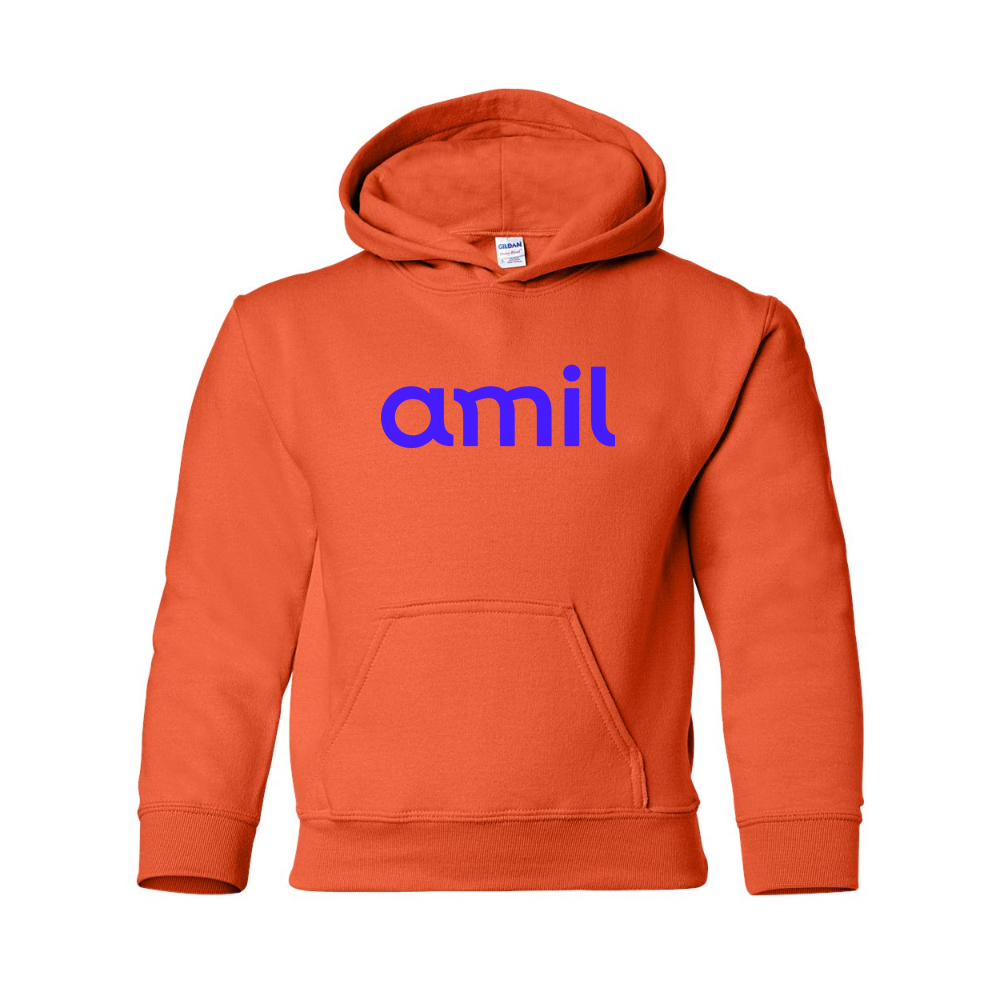 Youth   Amil  Gildan Heavy Blend  Hooded Sweatshirt