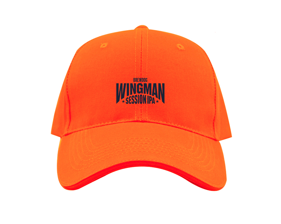 Wingman Logo  Dad Baseball Cap Hat