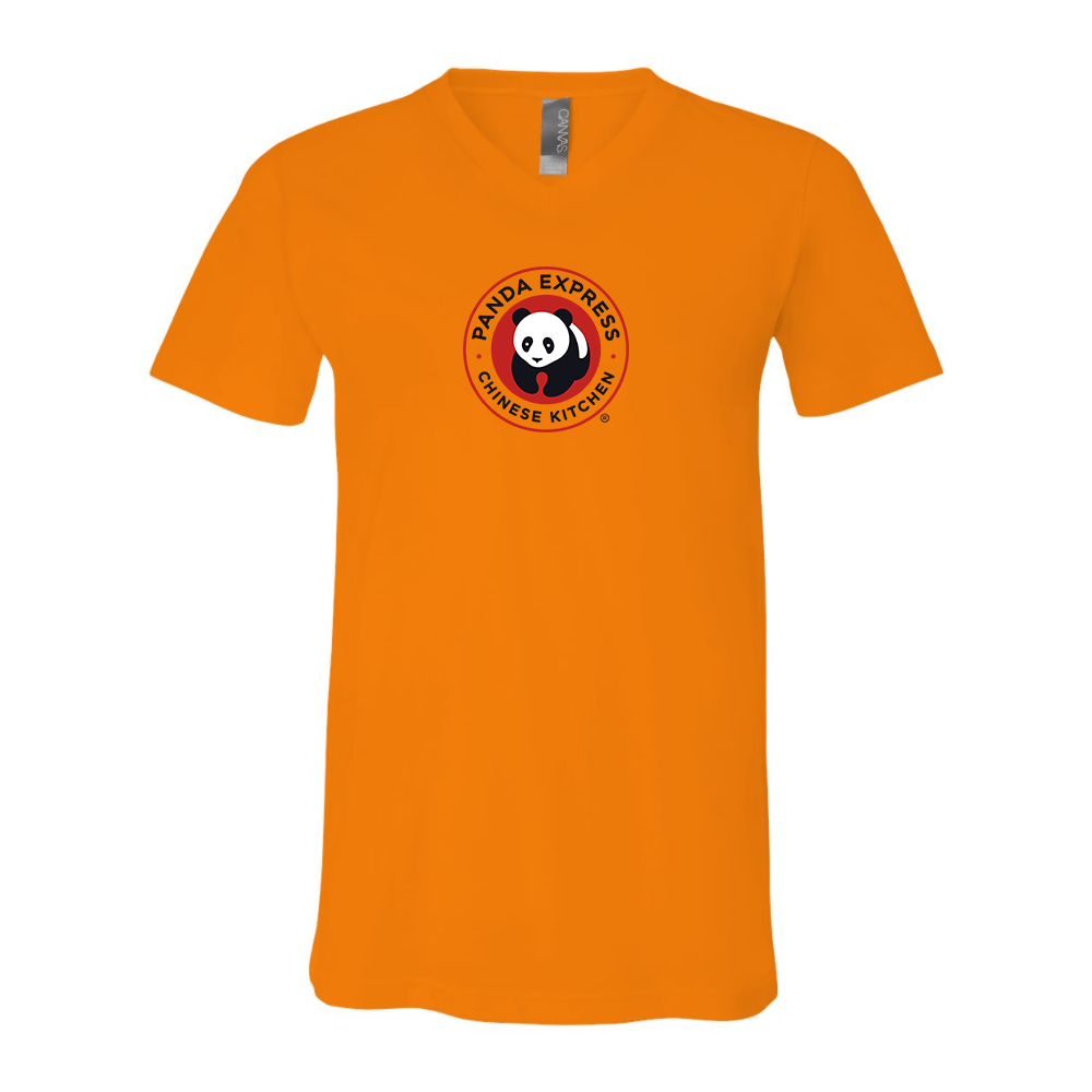 Panda Express BELLA  CANVAS - Jersey V-Neck T-Shirt
