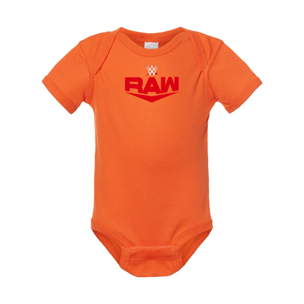 WWE Raw  Rabbit Skins Infant Baby Rib Bodysuit
