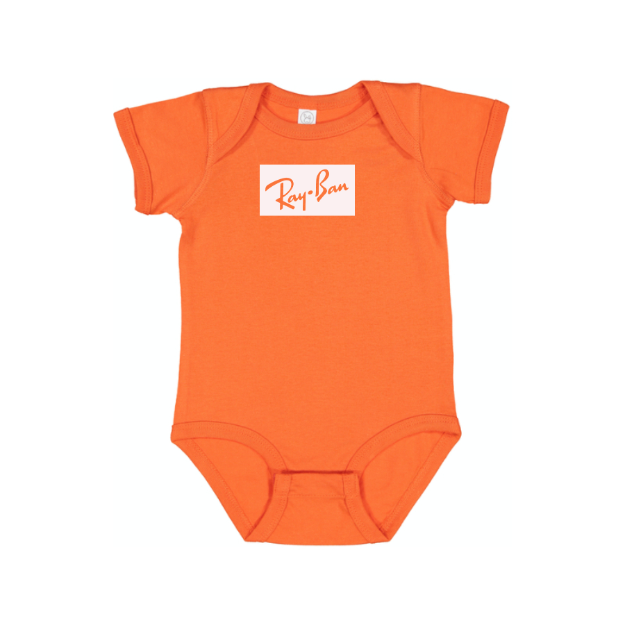 Ray Ban Logo Baby Onesie Romper