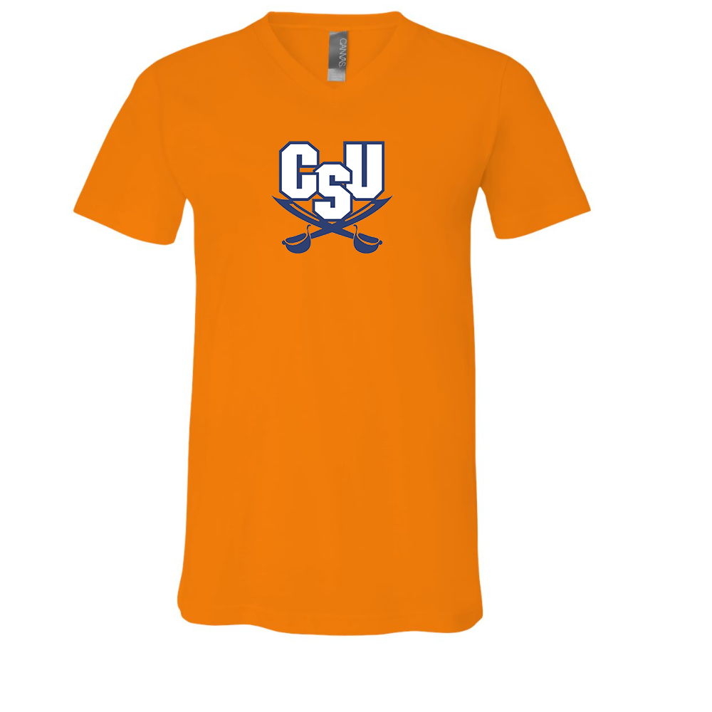 CSU Buccaneers   BELLA  CANVAS - Jersey V-Neck T-Shirt