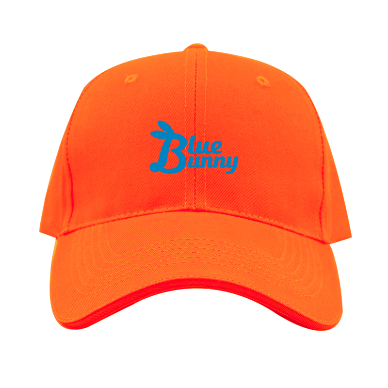 Blue Bunny  Logo  Dad Baseball Cap Hat