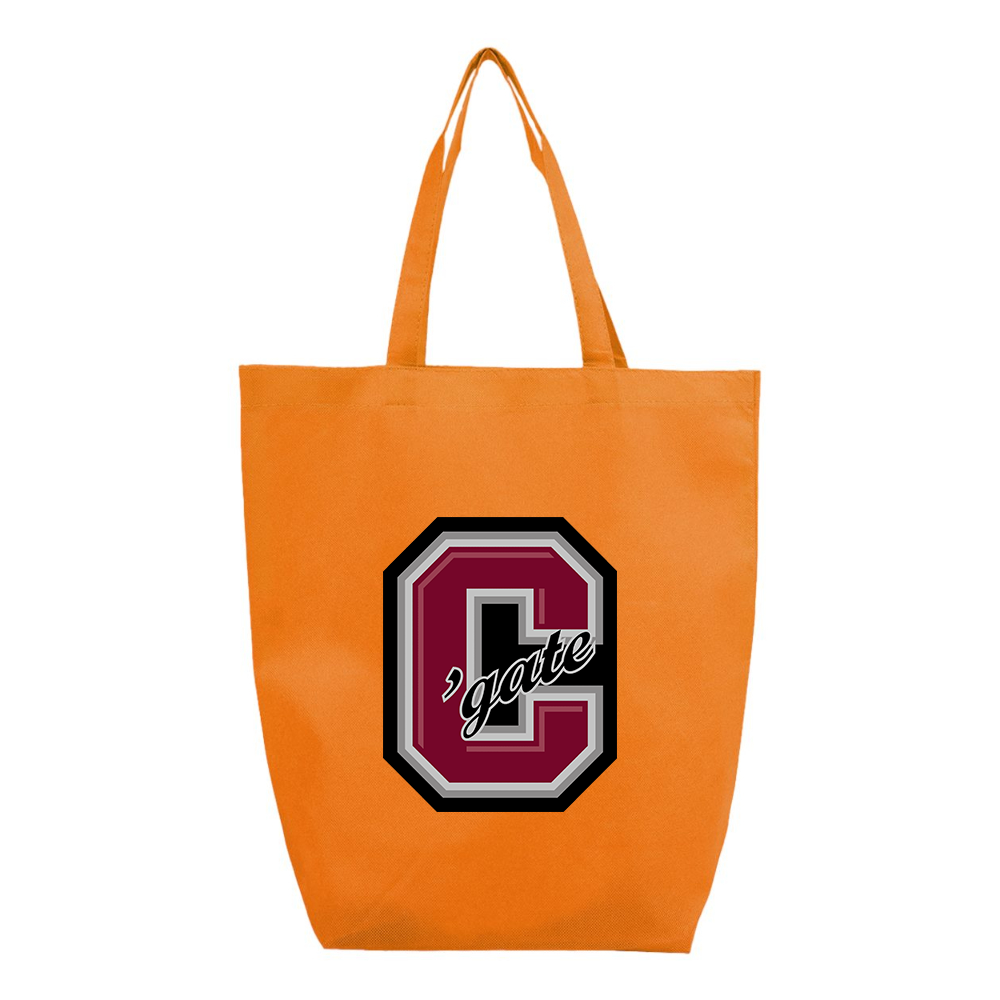 Colgate Raiders  Q-Tees Non-Woven Gusset Bottom Tote