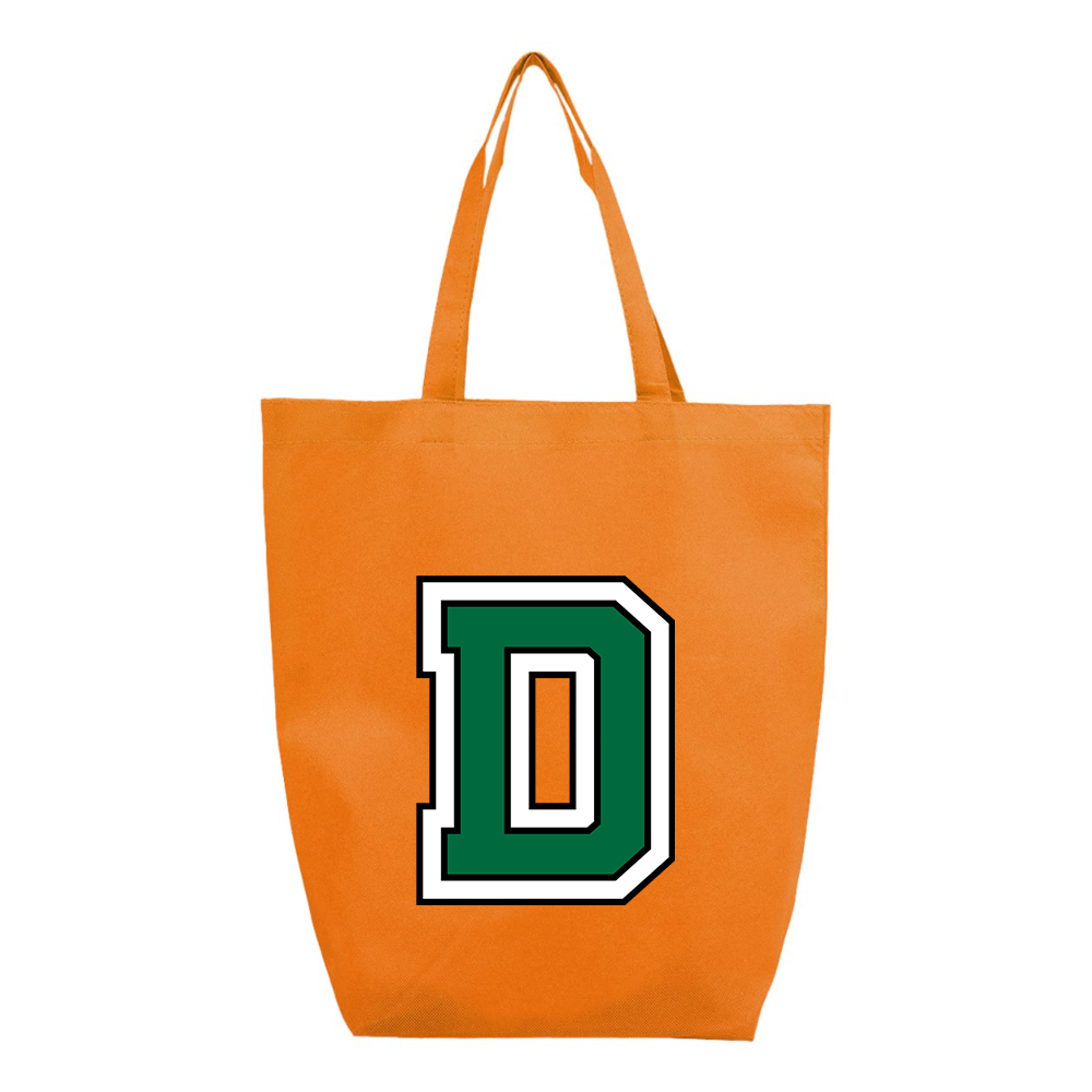 Dartmouth Big Green Q-Tees Non-Woven Gusset Bottom Tote