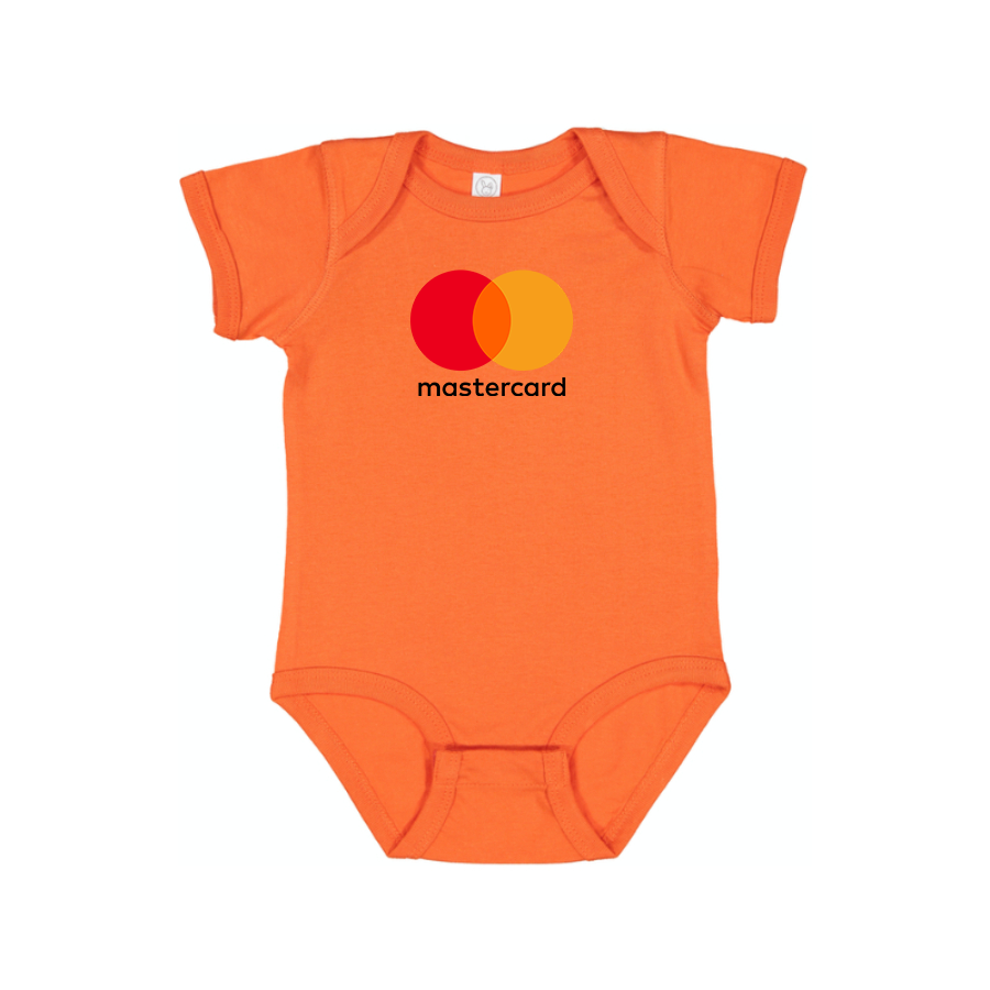 Mastercard Logo  Baby Onesie Romper