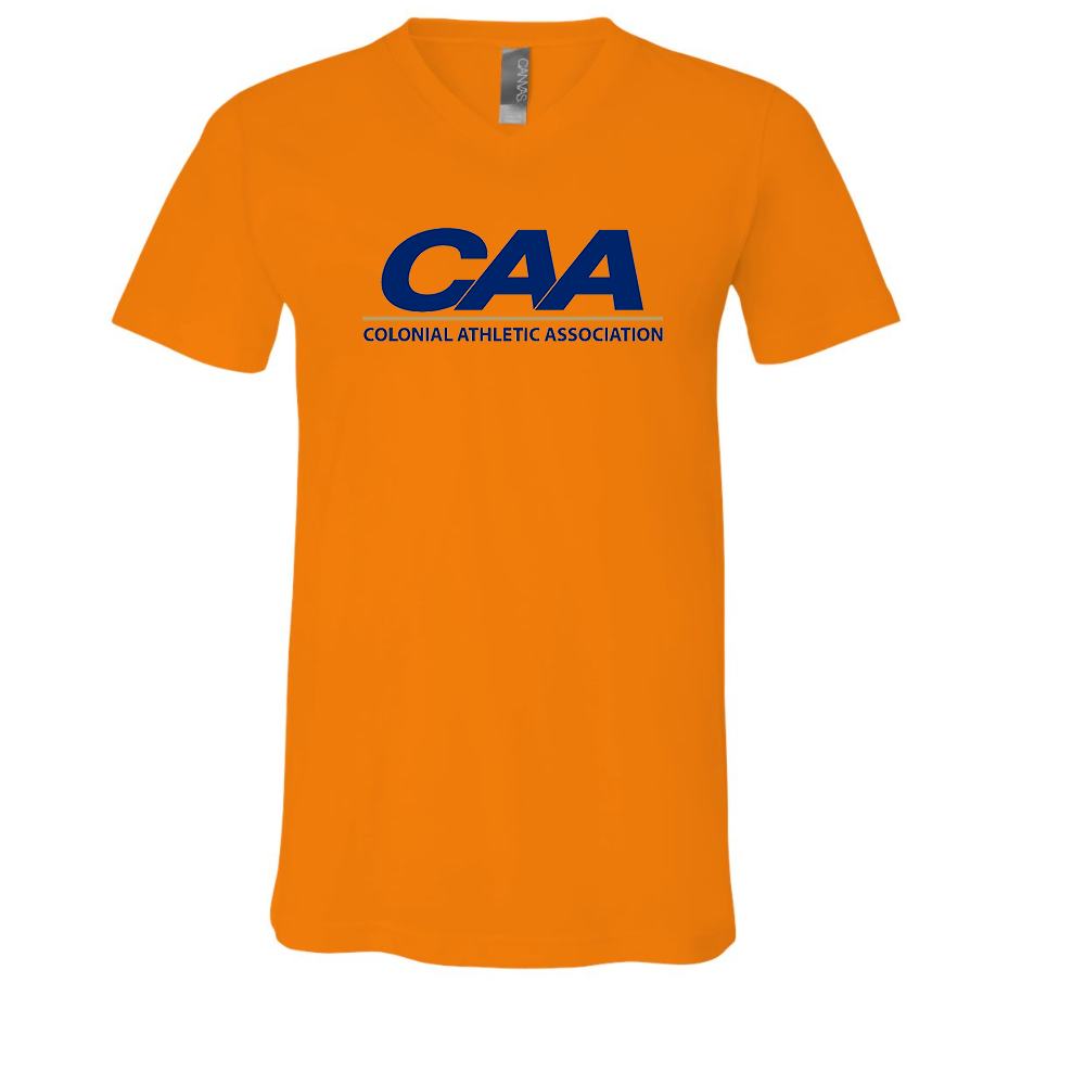 Colonial Athletic Association BELLA  CANVAS - Jersey V-Neck T-Shirt