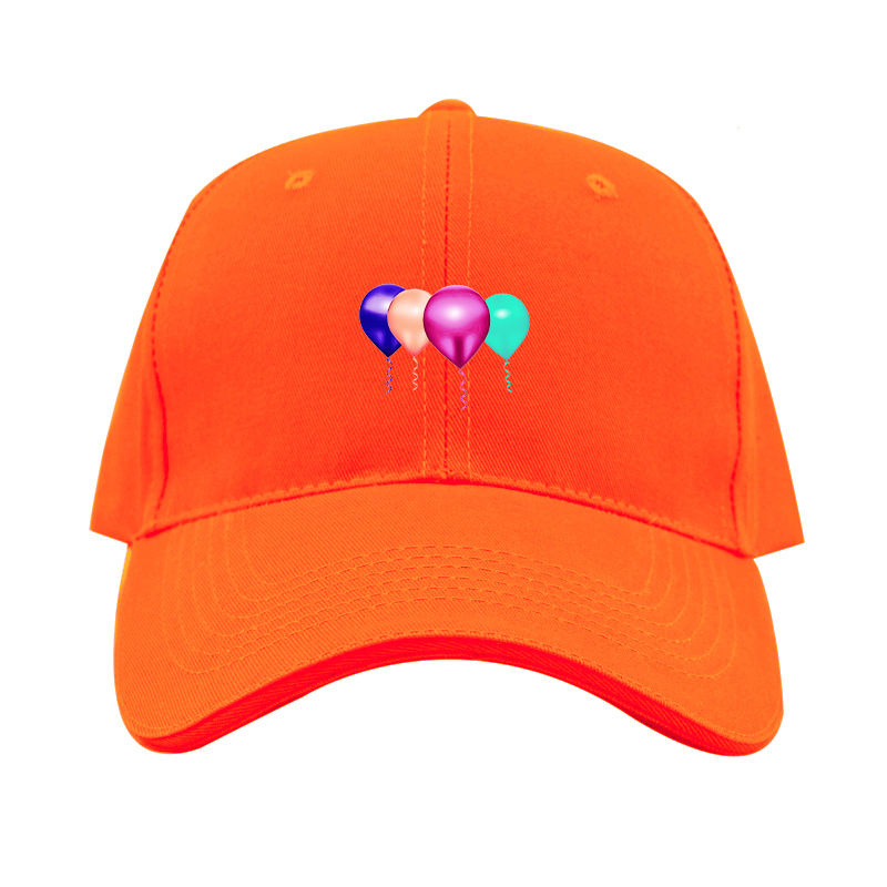 Balloon-Emojis Logo  Dad Baseball Cap Hat
