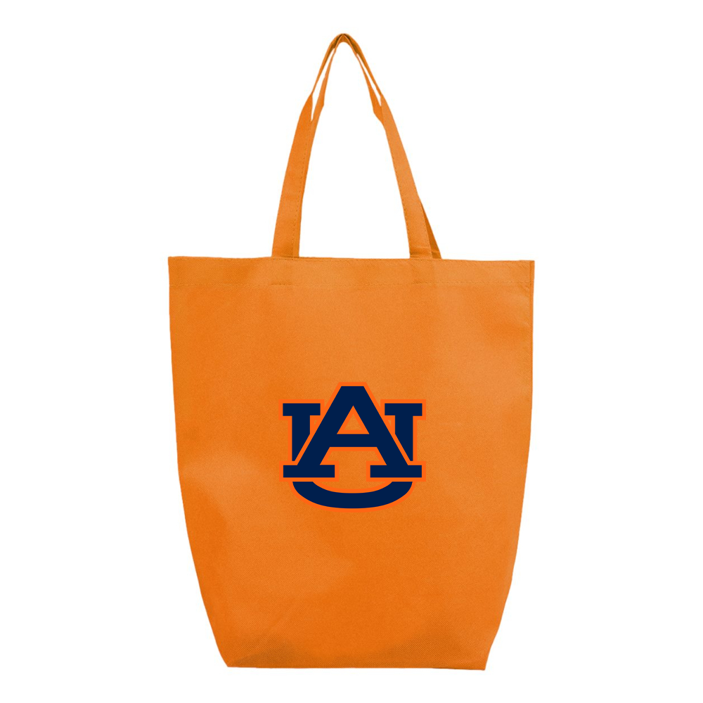 Auburn Tigers Q-Tees Non-Woven Gusset Bottom Tote