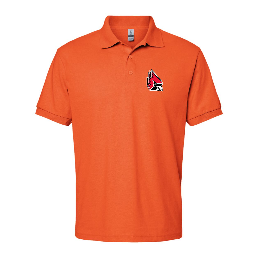 Men's  Ball State Cardinals Dry Blend Jersey Polo
