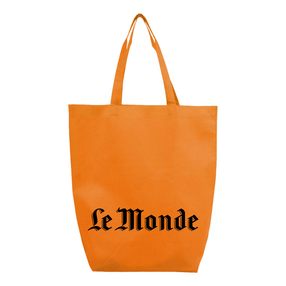 Le Monde Q-Tees Non-Woven Gusset Bottom Tote