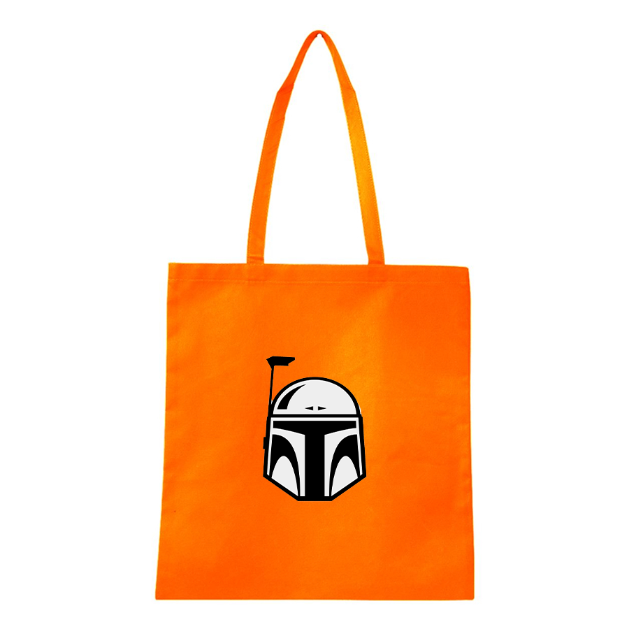 Star Wars Boba Fett Helmet Q-Tees Non-Woven  Tote