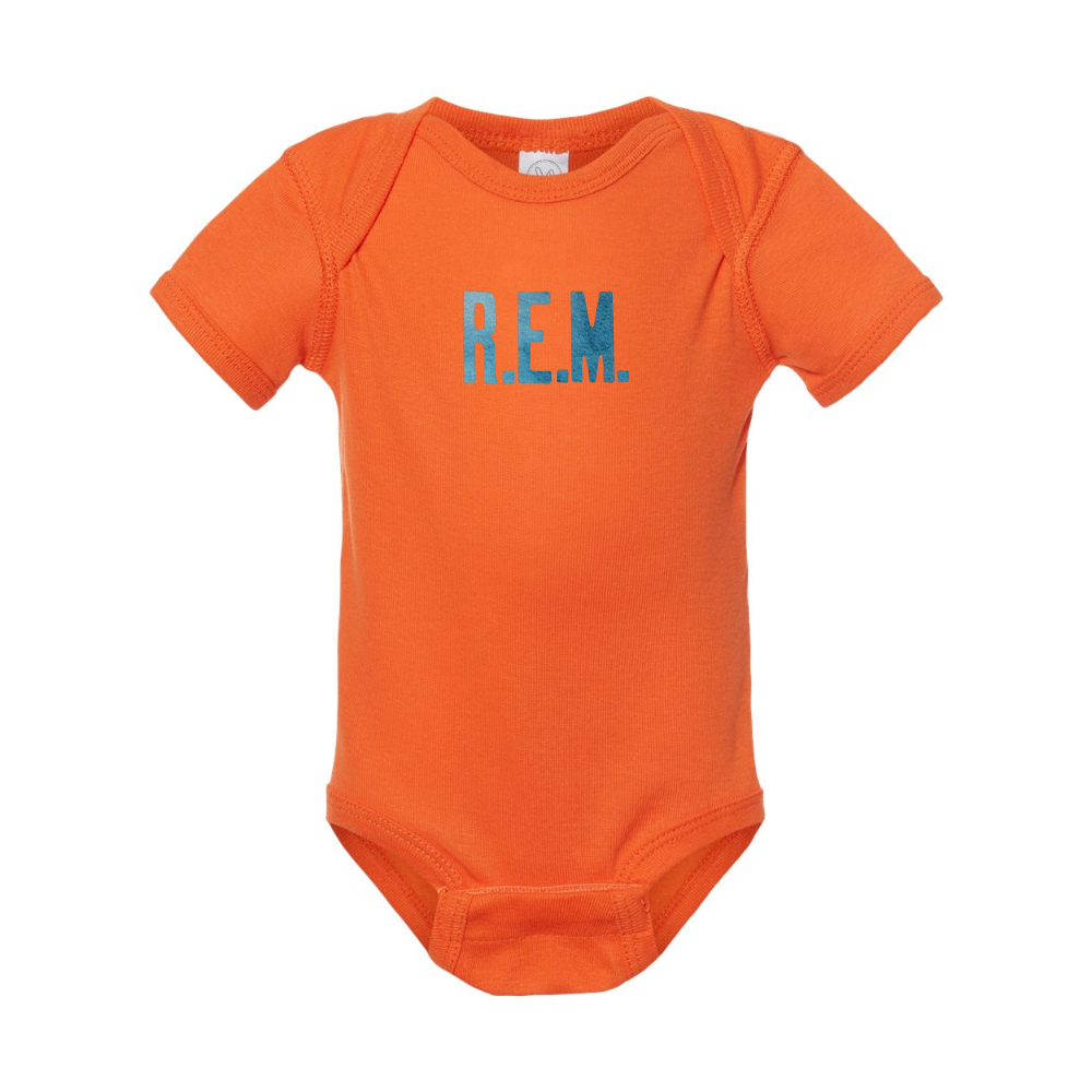 R.E.M. Blue  Rabbit Skins Infant Baby Rib Bodysuit