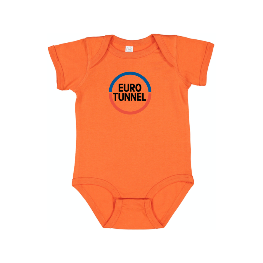 Eurotunnel   Logo Baby Onesie Romper