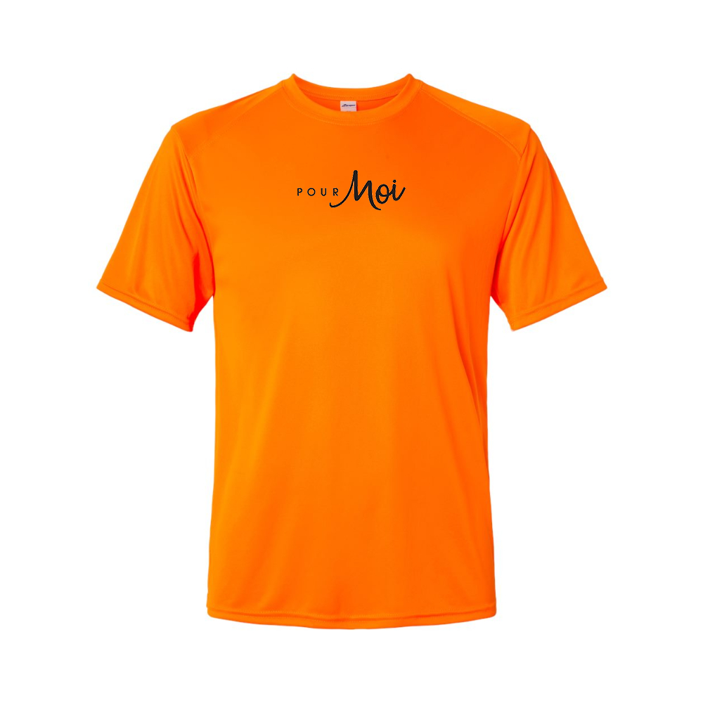 Men's   Pour Moi Logo  Performance T-Shirt