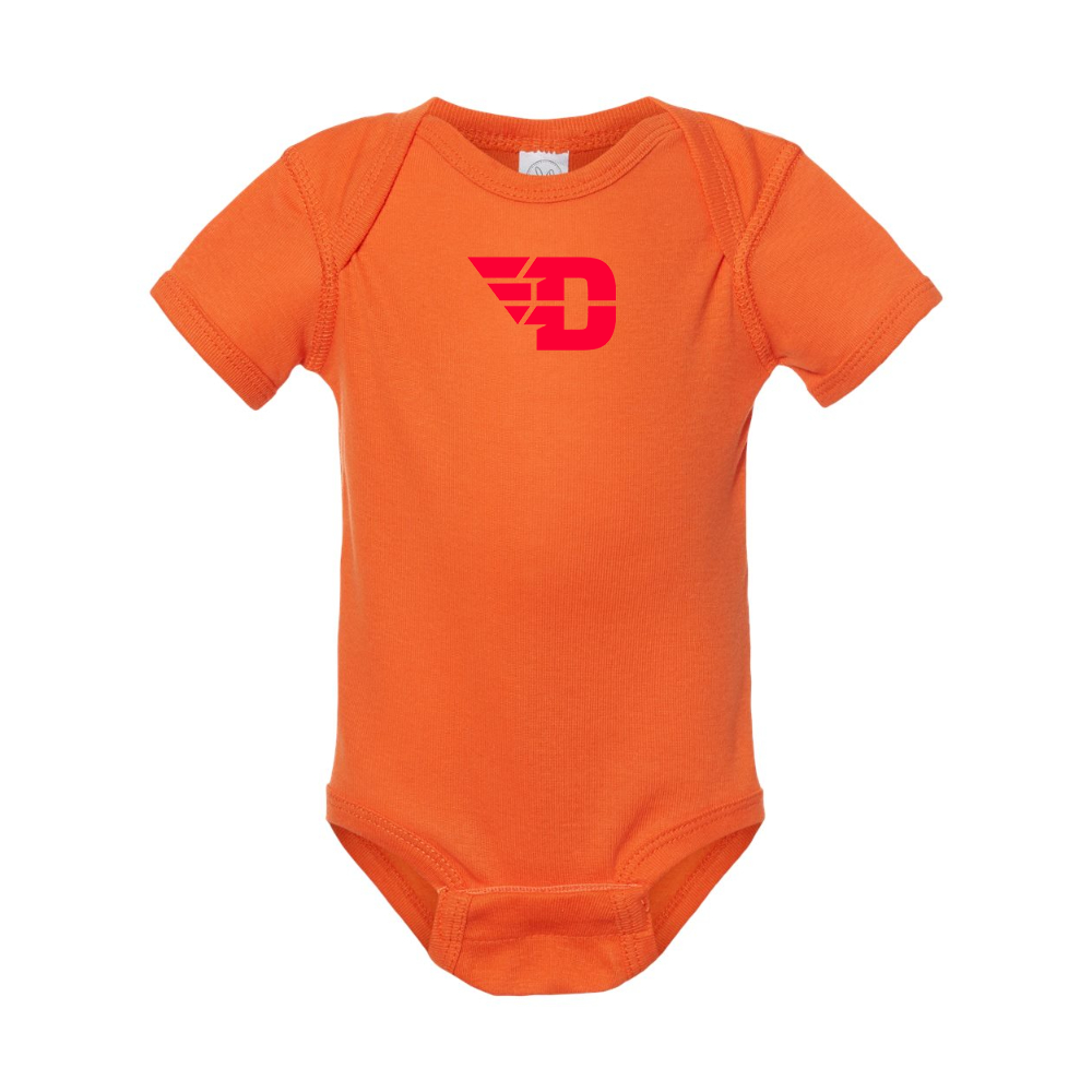 Dayton Flyers  Rabbit Skins Infant Baby Rib Bodysuit