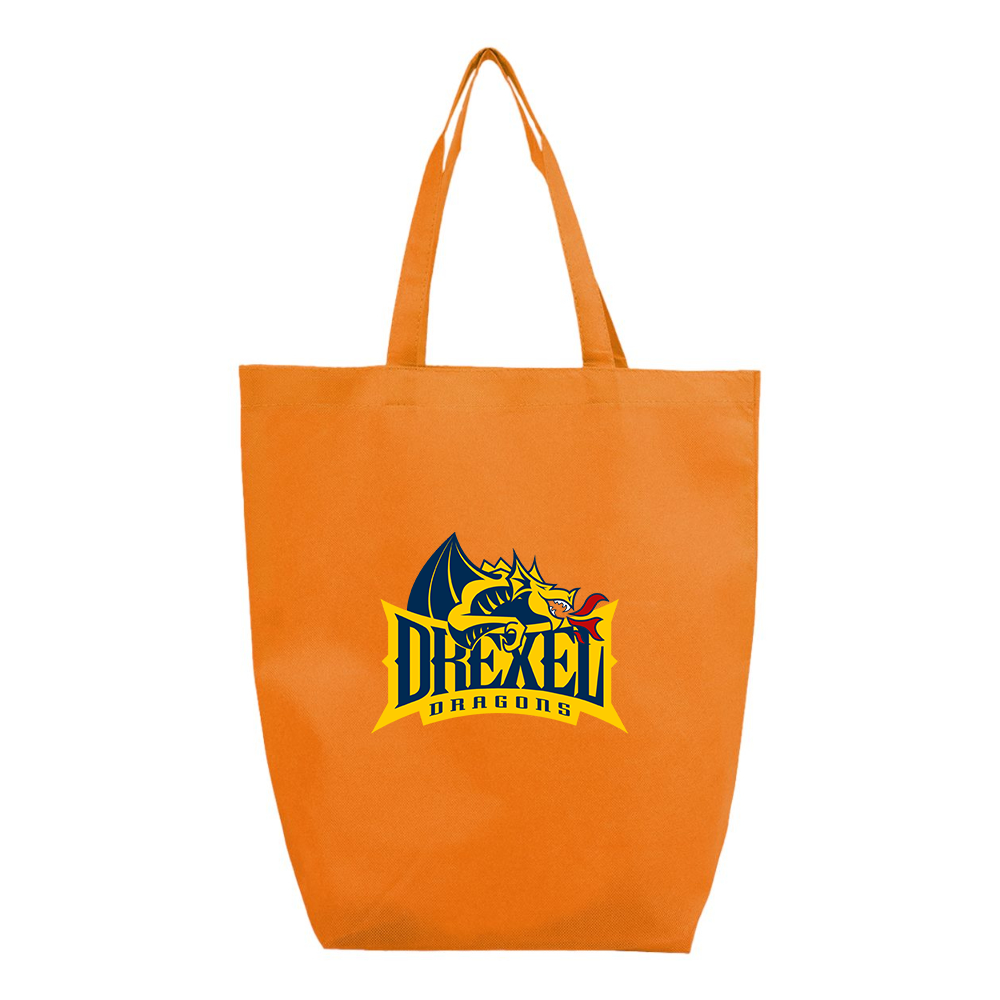 Drexel Dragons Q-Tees Non-Woven Gusset Bottom Tote