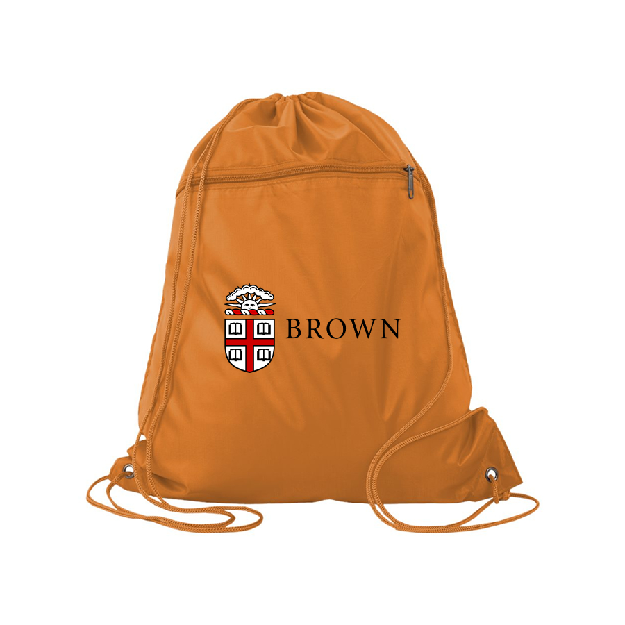 Brown University Q-Tees - Polyester Cinchpack