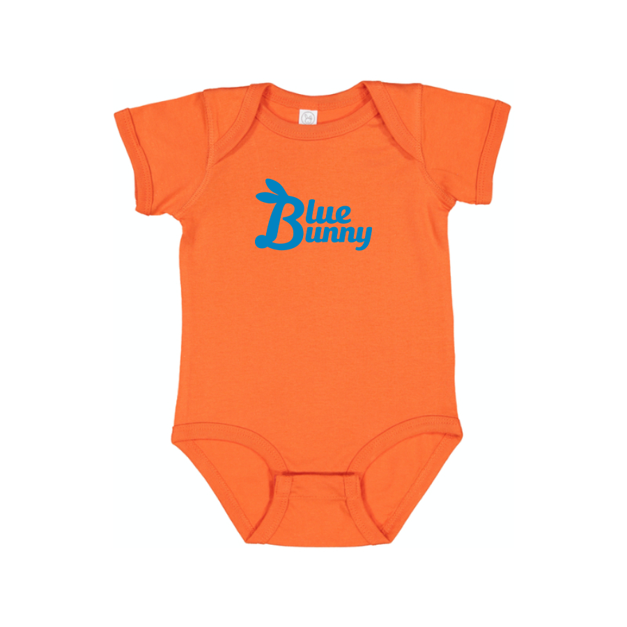 Blue Bunny Logo Baby Onesie Romper