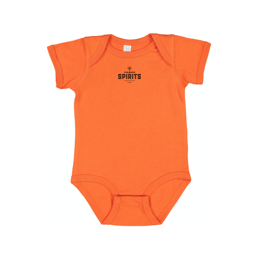 Vermont Spirits  Logo Baby Onesie Romper