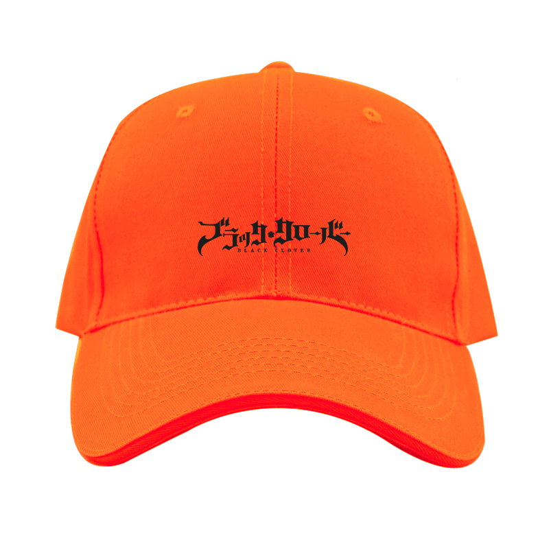 Black Clover  Logo  Dad Baseball Cap Hat