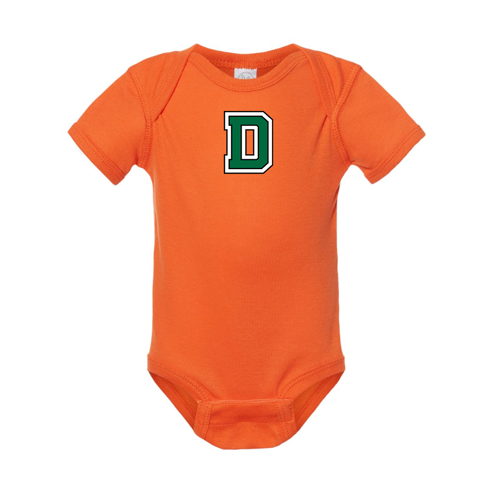 Dartmouth Big Green  Rabbit Skins Infant Baby Rib Bodysuit